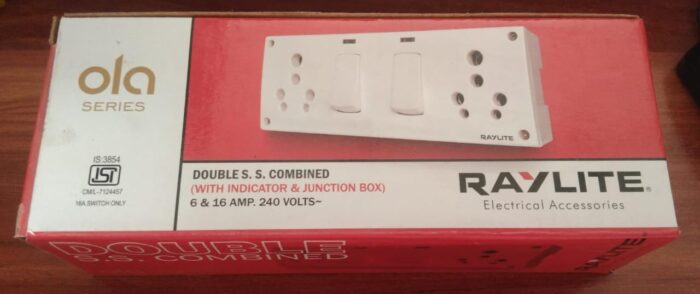 Raylite 16A Double S.S. Combined Power Point - Image 2