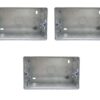 4 Module Concealed GI Sheet Metal Box - Image 2