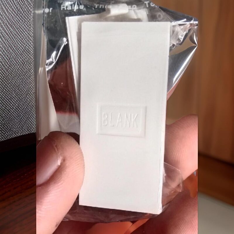 Blank Plate