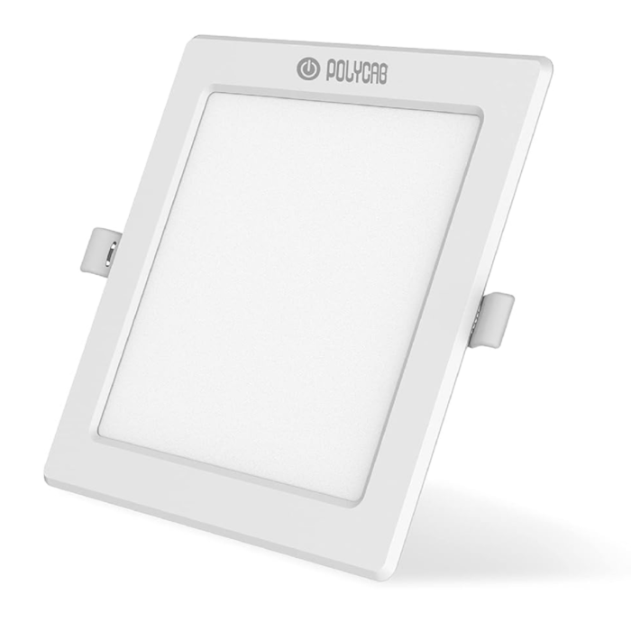 Polycab 12 Watt 6500K Panel Light Round/ Square - Image 3
