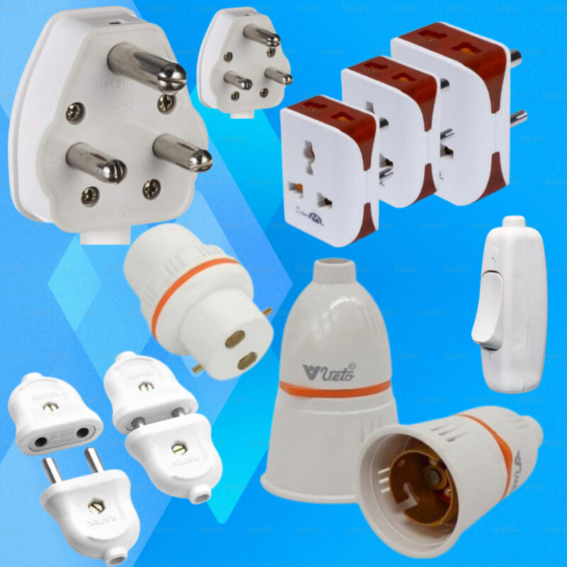 Pin Top/ Multiplug/ bed Switch/ Pendent Holder