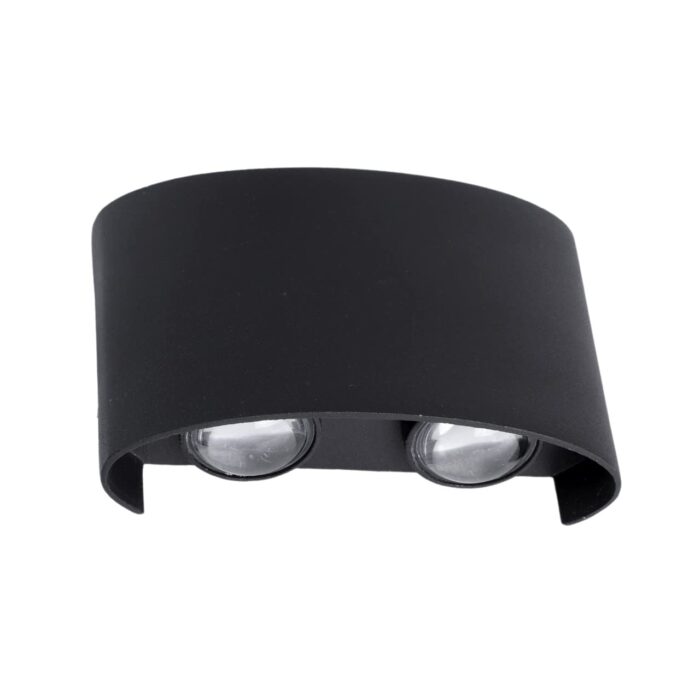 LED Outdoor 4 way Up Down Wall Light – Warm White - Image 3