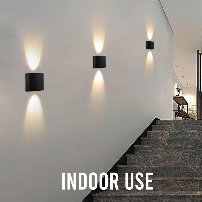 Up Down Wall Light (Warm White) – 2 Way Outdoor/Indoor LED Fixture - Image 3