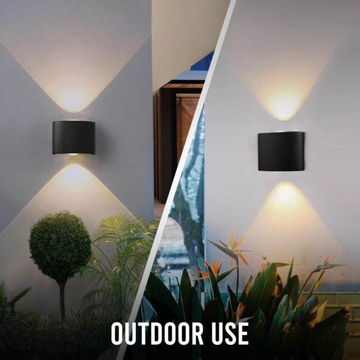 Up Down Wall Light (Warm White) – 2 Way Outdoor/Indoor LED Fixture - Image 5
