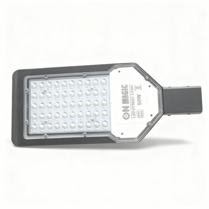 On Magic 50W BIS Approved LENS LED Street Light – Aluminium Die-Cast Body