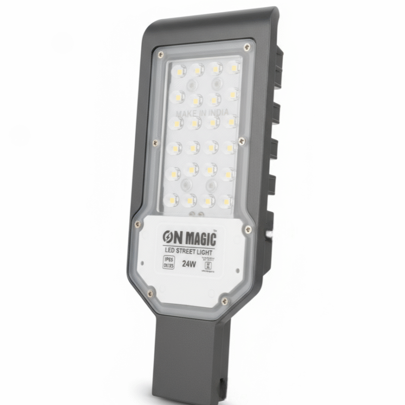 On Magic 24W BIS Approved LENS LED Street Light – Aluminium Die-Cast Body