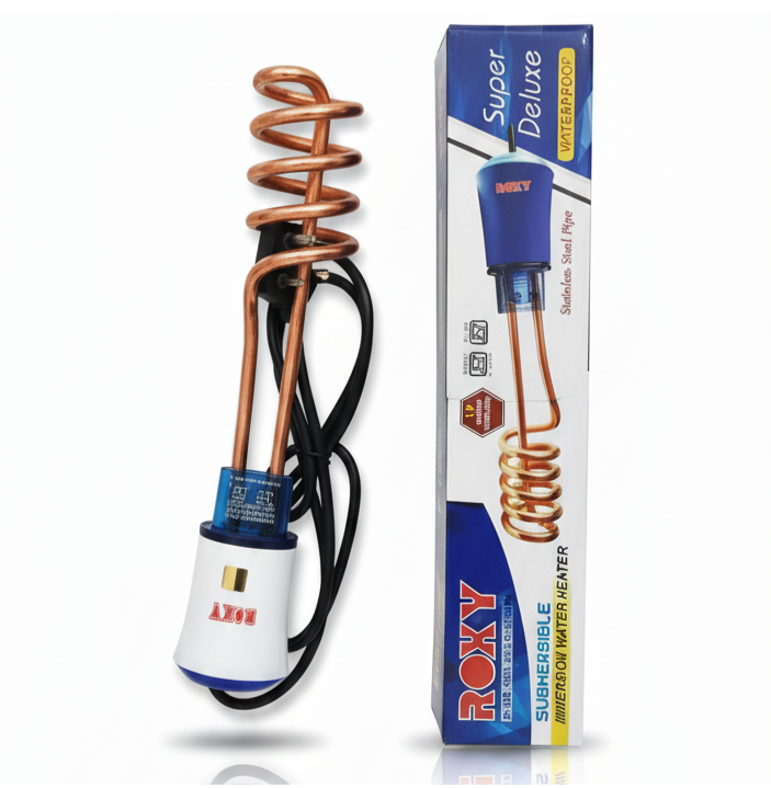Roxy Waterproof Immersion Water Heater – 1500 Watt Fast Heating & Durable
